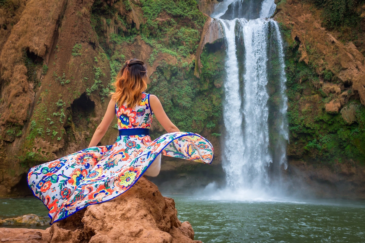 1 JOUR – CASCADES D’OUZOUD de 8h à 19h  OUZOUD WATERFALLS DAY TRIP from 8 a.m to 7 p.m