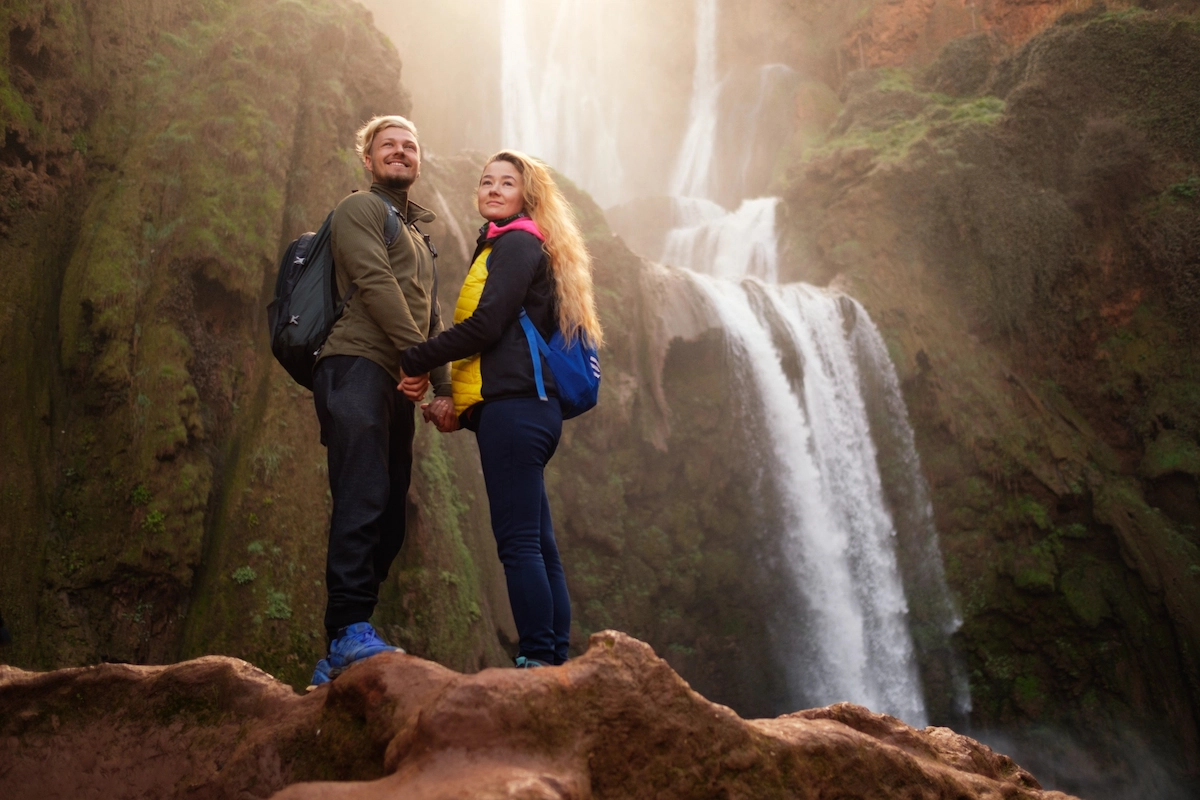 1 JOUR – CASCADES D’OUZOUD de 8h à 19h  OUZOUD WATERFALLS DAY TRIP from 8 a.m to 7 p.m