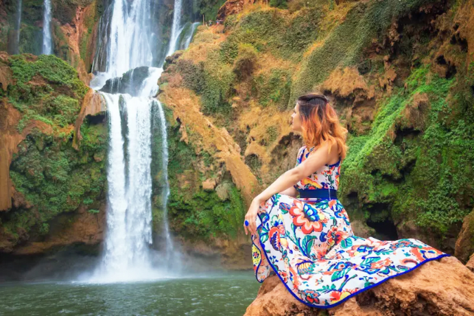 1 JOUR – CASCADES D’OUZOUD de 8h à 19h  OUZOUD WATERFALLS DAY TRIP from 8 a.m to 7 p.m
